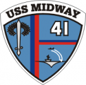 CVA-41 USS Midway Decal