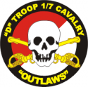D Co. 1/7 Cavalry Decal