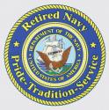 Retired Navy Pride Tradition Service Decal 