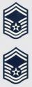USAF E-8 Senior Sgt 2-Piece Decals