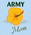 US Army Mom with Roses Logo Decal