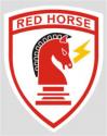 Air Force Civil Engineer Red Horse Decal