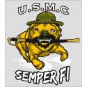 USMC SEMPER FI DECAL