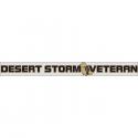 DESERT STORM VETERAN DECAL DESERT STORM VETERAN DECAL