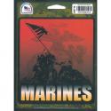 MARINES with IWO JIMA & EGA Silhouette Digital Ultra Edgy Decal