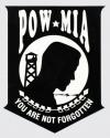 POW MIA You Are Not Forgotten Decal