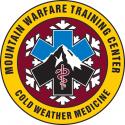 MOUNTAIN WARFARE COLD WEATHER MEDICINE DECAL