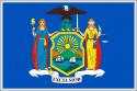 NEW YORK STATE FLAG DECAL