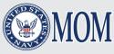US NAVY CREST "MOM" DECAL