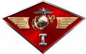 1ST MARINE AIRCRAFT WING DECAL