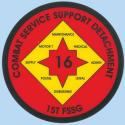 COMBAT SERVICE SUPPORT DETACHMENT 1ST FSSG DECAL