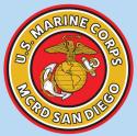 MARINE CORPS MCRD SAN DIEGO DECAL