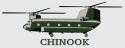 Chinook Helicopter Decal