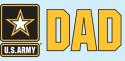U.S. ARMY STAR "DAD" DECAL