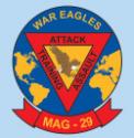 MAG-29 WAR EAGLES DECAL