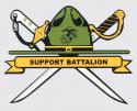USMC Support Battalion Decal