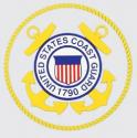 US Coast Guard 4" Round Decal