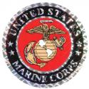 United States Marine Corps with Eagle Globe and Anchor Logo Decal
