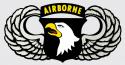 Army 101st Airborne with Wings Decal