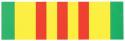 Vietnam Veteran Ribbon Bumper Sticker