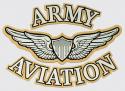 Army Aviation with Wing and Shield Logo Decal