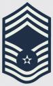 US Air Force Chief Mst Sgt E-9 Decal