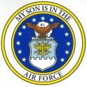 UNITED STATES AIR FORCE SEAL MY SON DECAL