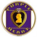 Army Purple Heart Decal