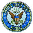 US Navy Crest Retired Decal