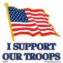I Support Our Troops Decal