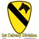 Army 1st Cavalry Decal