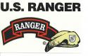 US  Ranger Tab Decal  