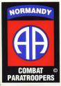 Army 82nd ABN- Normandy Airborne Decal