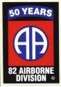 Army 82nd ABN 50 Years Airborne Decal