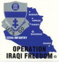Army 325th Iraqi Freedom Airborne Decal