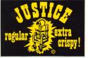 Justice - Regular or Extra Crispy Decal