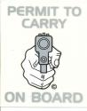 Permit to carry on board Decal