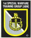 1st. Special Warfare Training Group Decal (Sm)