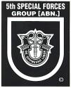  Special Forces 5th Group (Current) Decal 