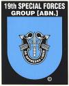 Special Forces 19th Group Decal