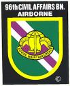 Special Forces 96th Civil Affairs Decal