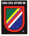 Special Forces 450th Civil Affairs Bn (Airborne) Decal