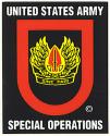 Special Operations Command Decal