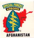  Special Forces Afghanistan Decal