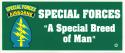 Special Forces "A Special Breed of Man" Decal
