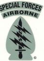 Special Forces SSI ACU Decal