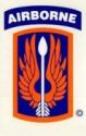 Army Airborne Aviation SSI with ABN Tab Decal
