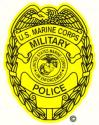 Marines Police (Old) USMC Military Decal