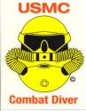 USMC Combat Diver Decal