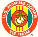 US Marines Vietnam Decal